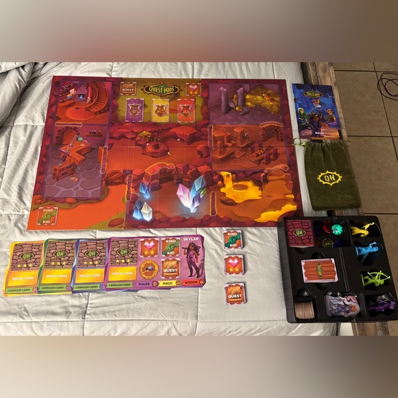 *Preowned*The Quest Kids Adventure Board Game- GUC. - Picture 4 of 6